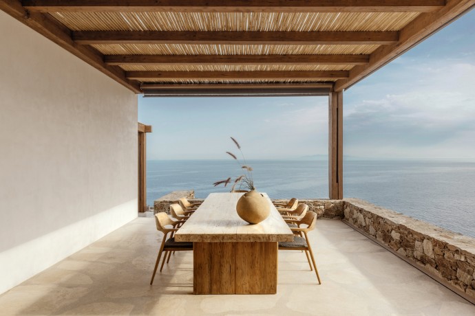 Дом для отдыха на греческом острове Сирос
