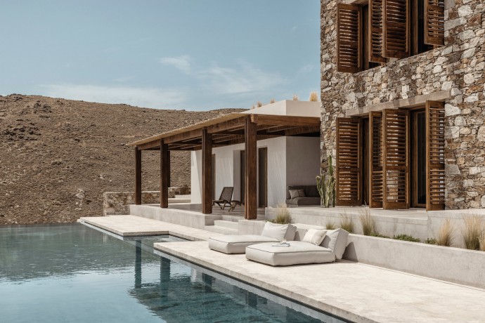 Дом для отдыха на греческом острове Сирос