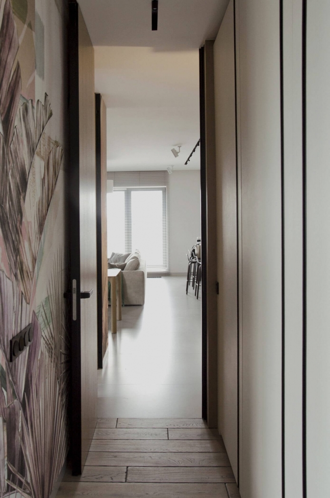 Спокойные тона и экологичные материалы в интерьере польской квартиры от Izabela Gajewska​