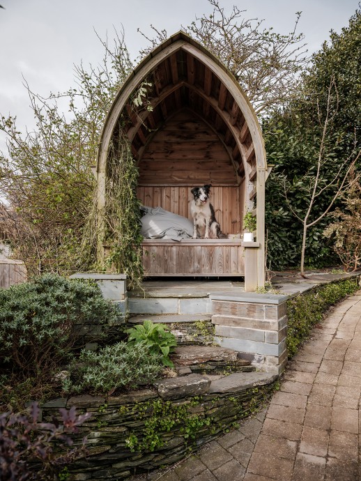 Дом художника в рыбацкой деревушке Падстоу, Корнуолл, Великобритания