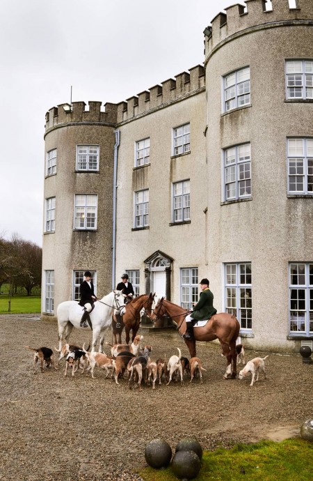 Родовой замок Рыцарей Глин, одной из ветвей рода Фицджеральдов из графства Лимерик, Ирландия