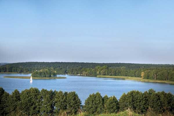 Дом у озера в Польше