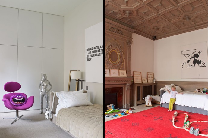 Квартира основателей модного дома Zadig & Voltaire Тьерри Жилье и Сесилии Бенстрем в Париже