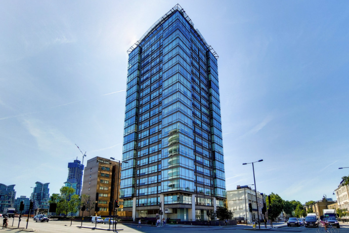 Апартаменты, занимающие весь 18-й этаж лондонского небоскреба