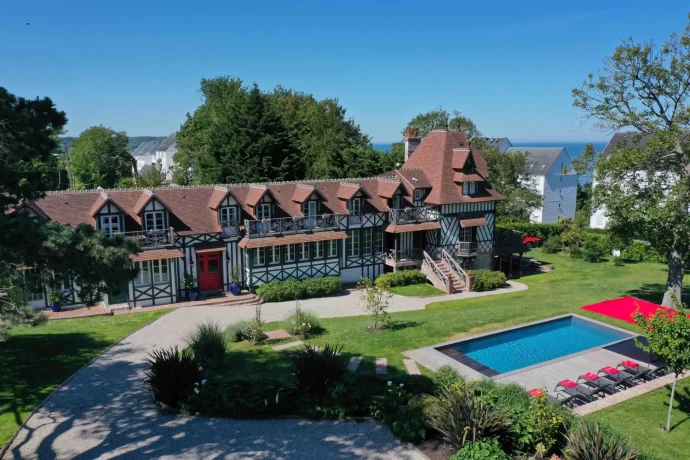 Гостиница Villa du Parc Trouville в Трувиль-сюр-Мер, Нормандия, Франция