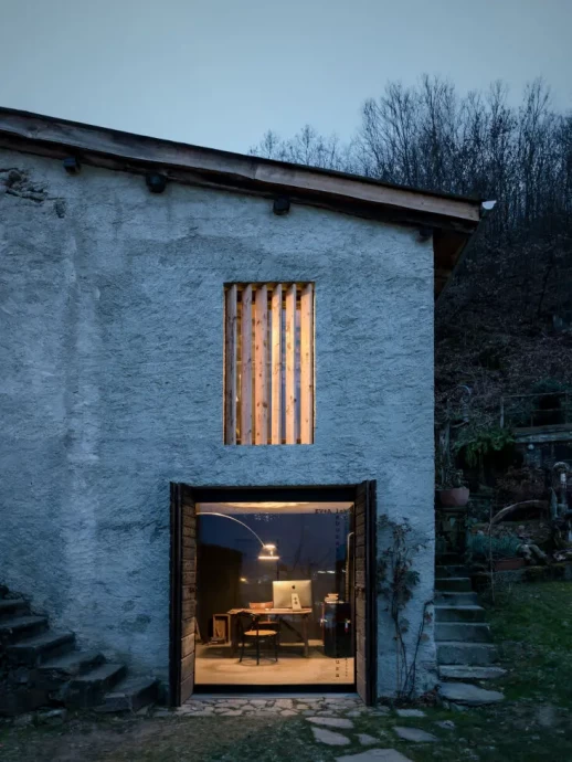 Дом архитектора Альфредо Ванотти в сельской местности Италии