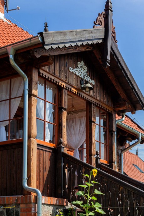 Дом в провансальском стиле в польском селе Щитна