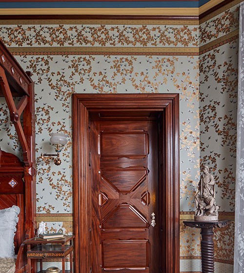Спальня в доме-музее Марка Твена, Хартфорд, штат Коннектикут