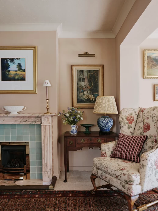 Дом амбассадора лакокрасочного бренда Farrow & Ball Патрика О'Доннелла в Вустершире, Великобритания