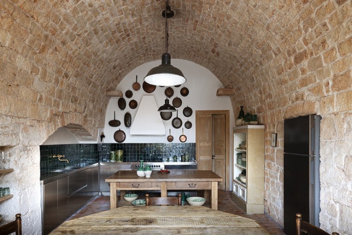 Дом австралийского дизайнера Коллетт Динниган в Валле д'Итриа, Апулия, Италия