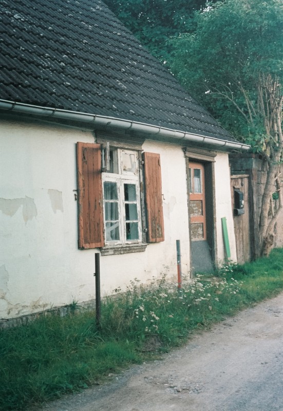 Небольшой 150-летний коттедж в старинной немецкой деревушке