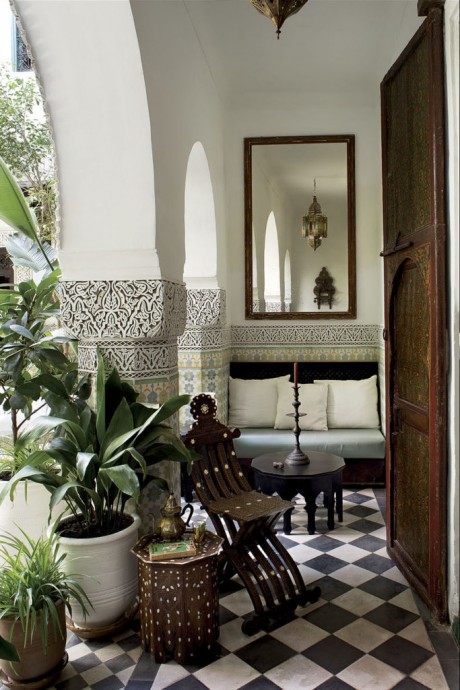 Риада французского дизайнера Фредерика Мешиша в Марракеше, Марокко