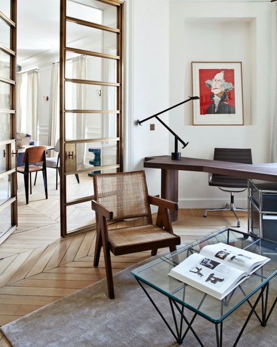 Квартира дизайнера Жана-Шарля Тома в Париже