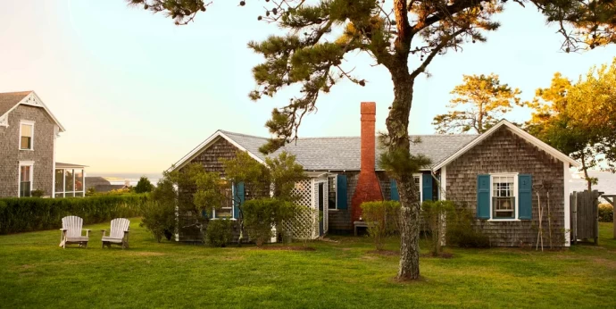 Прибрежный дом на острове Мартас-Винъярд, Массачусетс