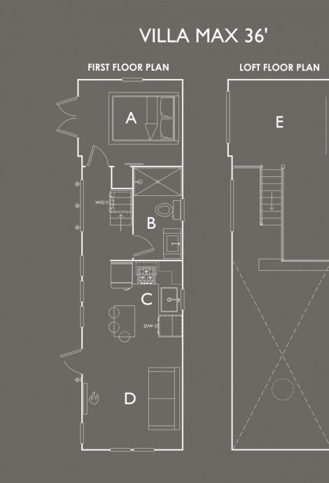 Мобильный мини-дом площадью 45 м2 от американской компании Modern Tiny Home