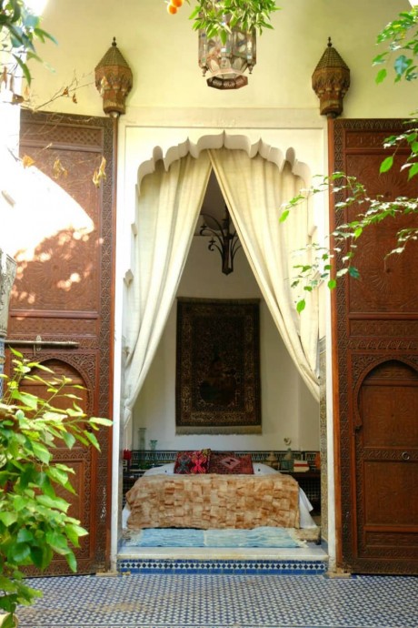 Дом текстильного дизайнера и основательницы Artisan Project Нины Алами в городе Фес, Марокко