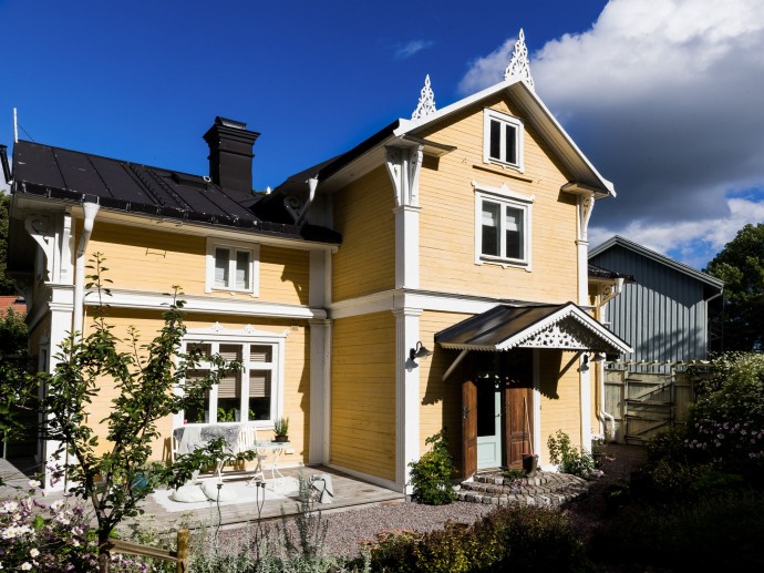 Вилла 1892 года постройки в Норртелье, Швеция