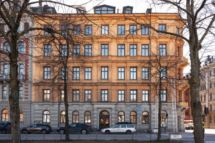 Мансардная квартира в Стокгольме площадью 171 м2