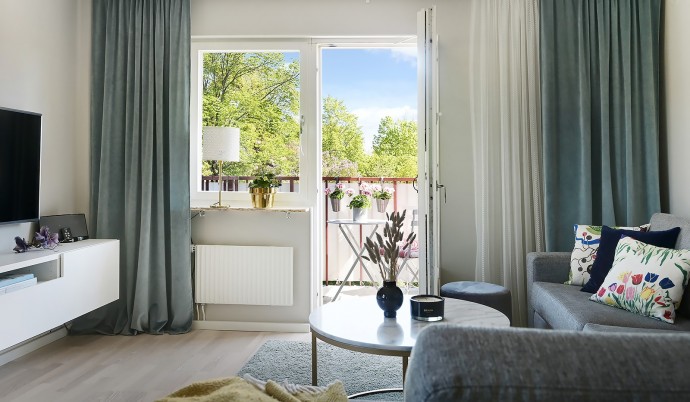 Уютная квартира площадью 84 м2 в Стокгольме