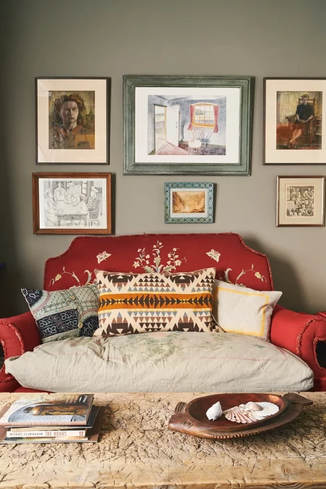 Дом коллекционера и дизайнера Энни Слоан в Оксфорде, Великобритания