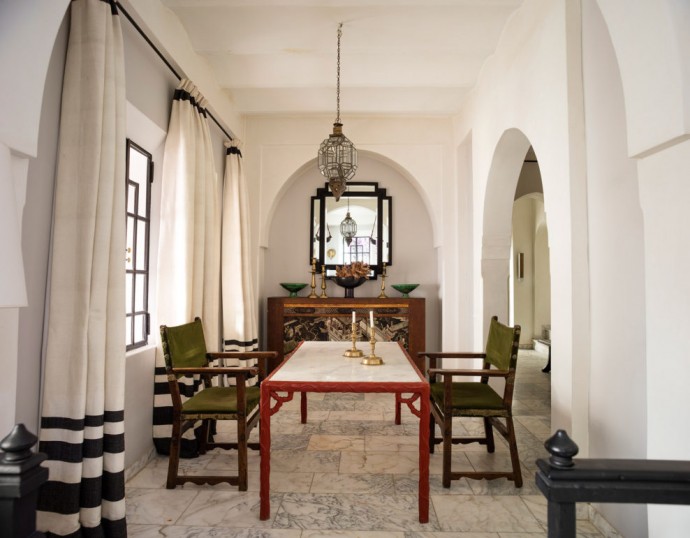 Дом мебельного дизайнера Эрве ван дер Стратена в Танжере, Марокко