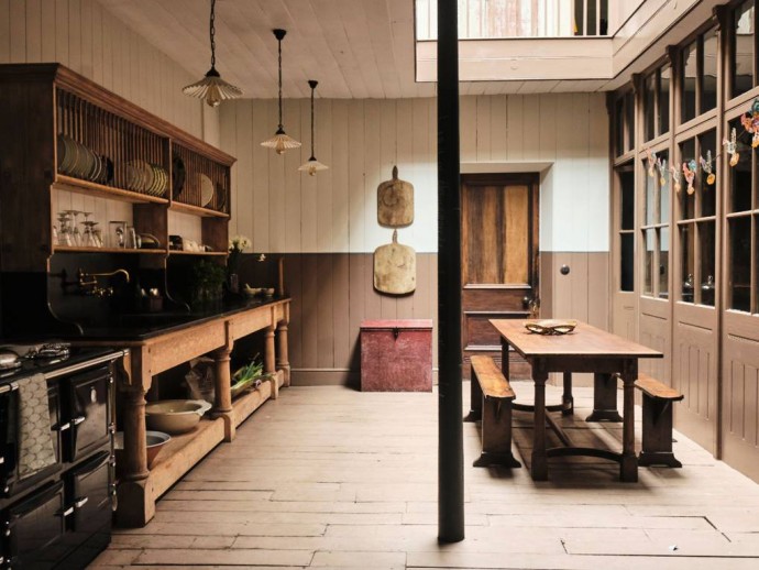 Дом и магазин дизайнера-реставратора Патрика Уильямса в Бате, Великобритания