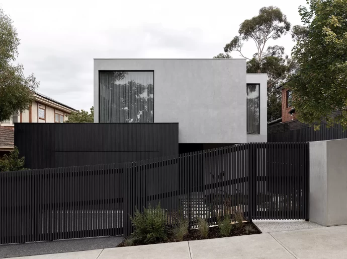 Современный дом в пригороде Мельбурна