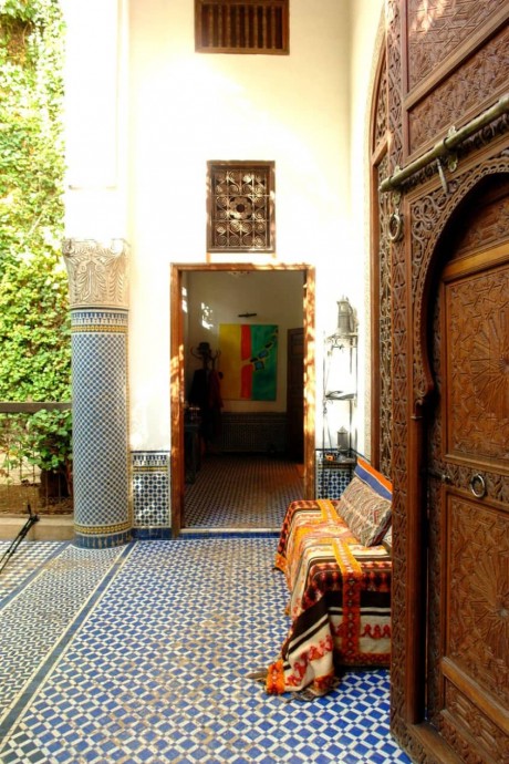 Дом текстильного дизайнера и основательницы Artisan Project Нины Алами в городе Фес, Марокко
