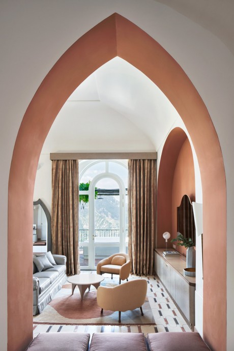 Апартаменты в итальянском отеле Palazzo Avino, спроектированные дизайнером Кристиной Селестино