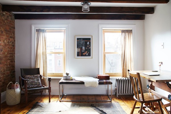 Квартира ювелирного дизайнера Лиззи Фортунато в Бруклине