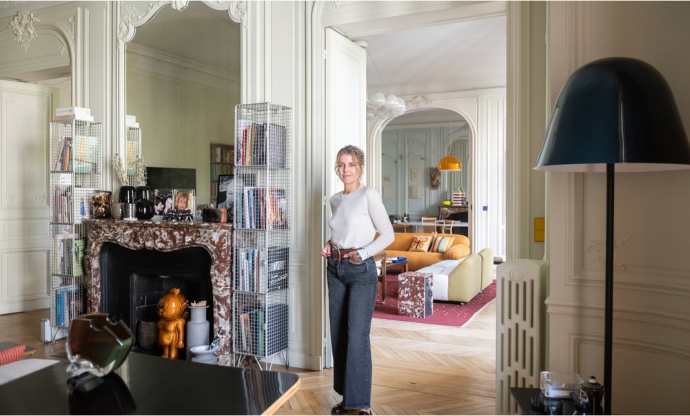 Квартира дизайнера Сандры Бенамю в Париже