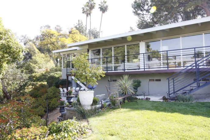 Дом дизайнера Хильде Лейагхат в пригороде Лос-Анджелеса