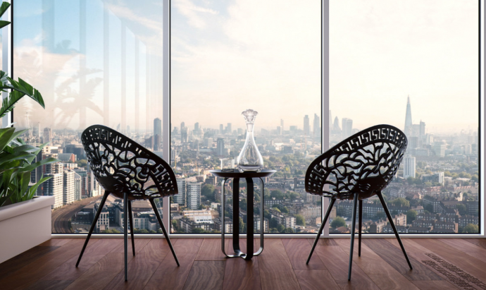 Интерьеры лондонской высотки DAMAC Tower, созданные в сотрудничестве с Versace