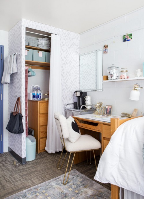Комната для двух студенток в общежитии нью-йоркского колледжа Итака