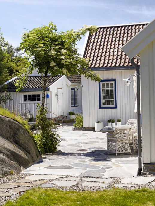 Прибрежный дом в деревне Ню-Хеллесунд, Норвегия