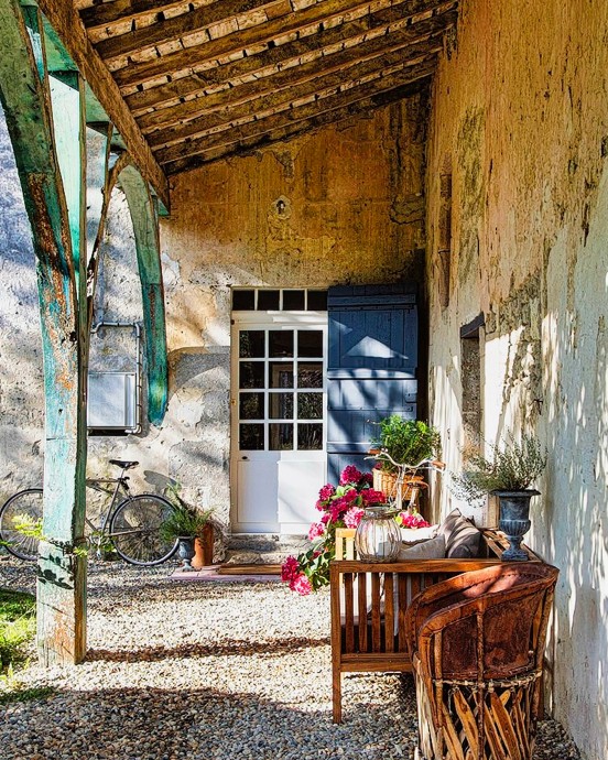 Старинный дом в Гаскони, Франция