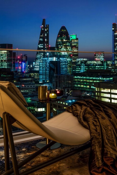 Квартира с панорамным видом на Лондон, занимающая целый этаж