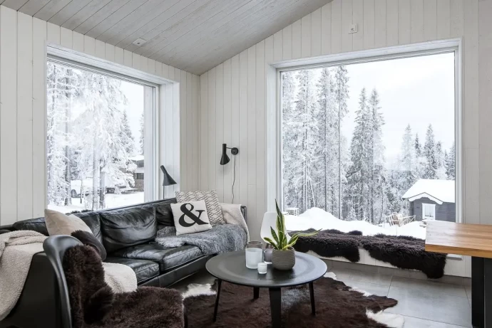 Дом для отдыха в горах Швеции