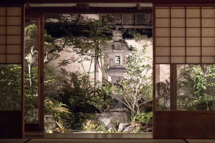 Традиционный дом в Киото, Япония