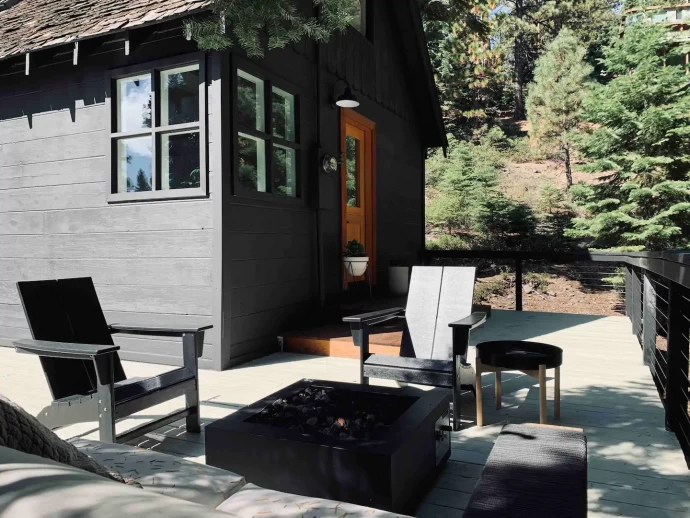 Небольшой дом для отдыха на озере Тахо, Карнелиан-Бэй, Калифорния