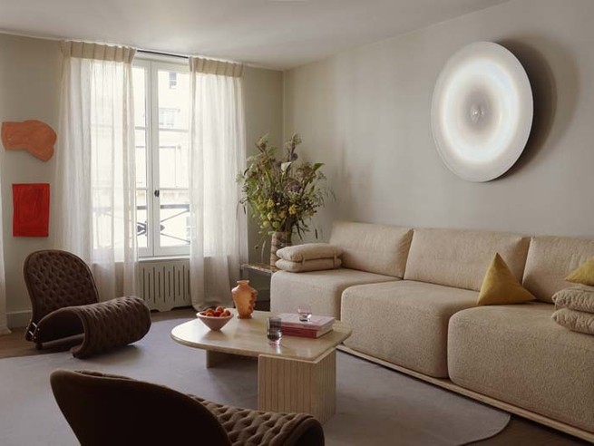 Квартира архитектора Марин Боннефой в Париже