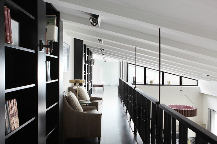 Современный и гармоничный интерьер квартиры площадью 240 кв.м. в Риге