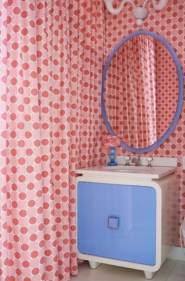 Pink Home в Нью-Йорке, в США.