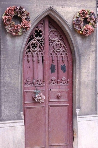 Doors in Paris. France