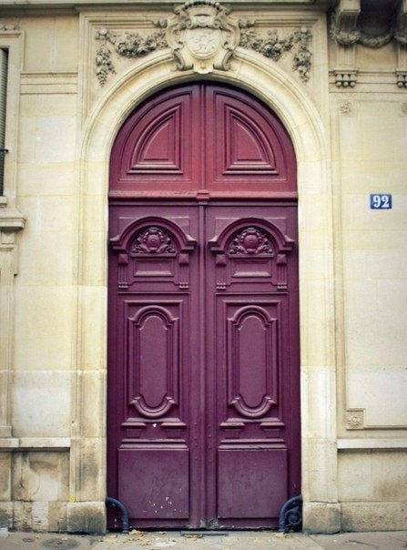 Doors in Paris. France