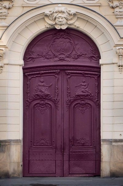 Doors in Paris. France