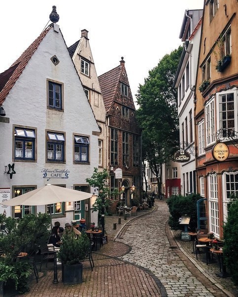 Уютные улочки Bremen, Germany