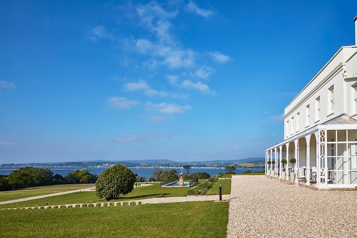 Отель Lympstone Manor с элегантными номерами и великолепными видами английской природы