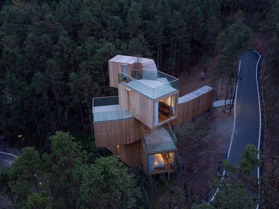 Отель Qiyunshan Tree House в Китае