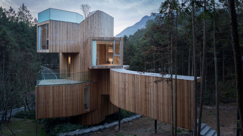 Отель Qiyunshan Tree House в Китае